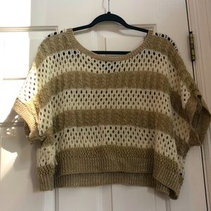 Women’s Knit Sweater, slightly cropped (size S)
